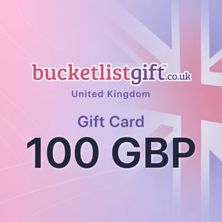 BucketlistGift Storbritannien Presentkort 100 GBP