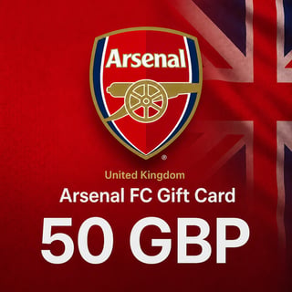 Arsenal FC United Kingdom Gift Card 50 GBP