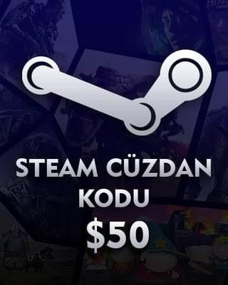 Steam $50 Cüzdan Kodu