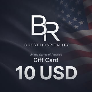 BR Guest Hospitality United States Gift Card 10 USD