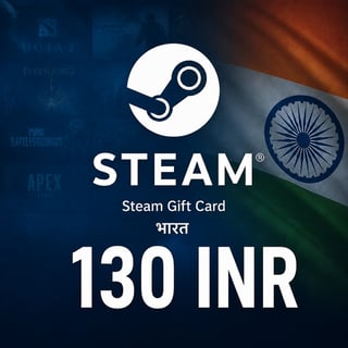 Steam भारत वॉलेट कोड 130 INR