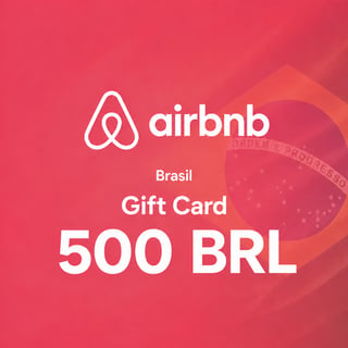 Cartão Presente Airbnb Brasil 500 BRL