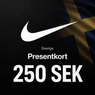 Nike İsveç Hediye Kartı 250 SEK