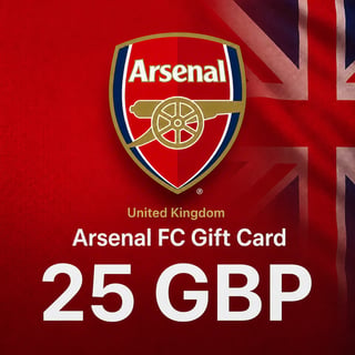 Arsenal FC United Kingdom Gift Card 25 GBP
