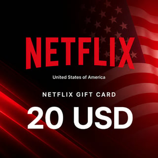 Netflix United States Gift Card 20 USD