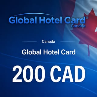 Global Hotel Card Canada Gift Card 200 CAD