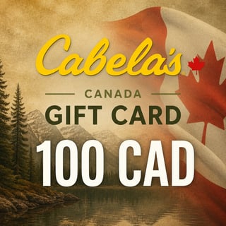 Cabela's Canada Gift Card 100 CAD