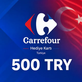Card Cadou CarrefourSA Turcia 500 TRY