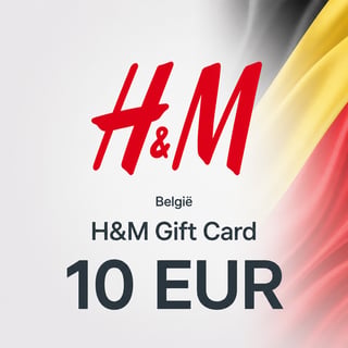 H&M Belgium Gift Card 10 EUR