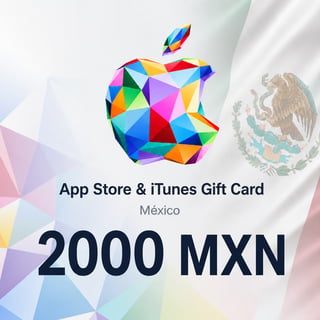 Apple Mexico Gift Card 2000 MXN