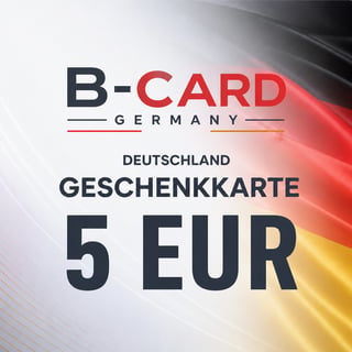 B-Card Germany Gift Card 5 EUR