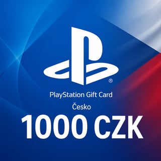 PlayStation Česko Dárková karta 1000 CZK