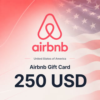 Airbnb United States Gift Card 250 USD