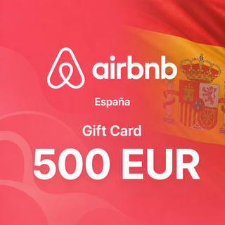 Cartão Presente Airbnb Espanha 500 EUR