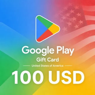 Google Play United States Gift Card 100 USD