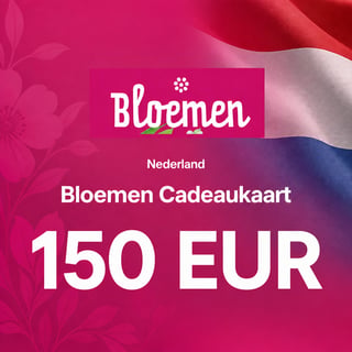 Bloemen Gift Card Netherlands Gift Card 150 EUR