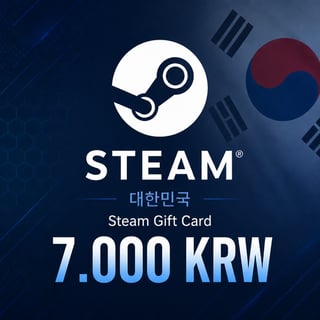 Steam 대한민국 지갑 코드 7,000 KRW