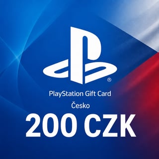 PlayStation Česká republika Dárková karta 200 CZK