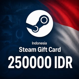 Steam انڈونیشیا والیٹ کوڈ 250000 IDR