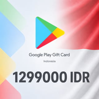 Kartu Hadiah Google Play Indonesia 1.299.000 IDR