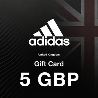 Cartão Presente Adidas Reino Unido 5 GBP