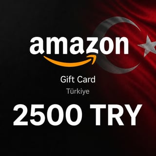 Amazon Turkey Gift Card 2500 TRY