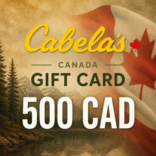 Cabela's Canada Gift Card 500 CAD