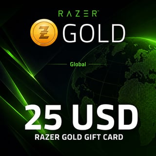ريزر جولد عالمي 25 دولار أمريكي