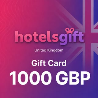 HotelsGift Velká Británie dárková karta 1000 GBP