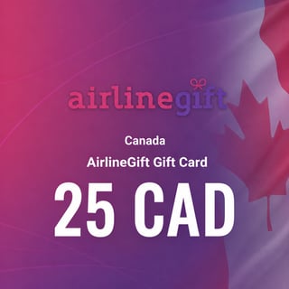 AirlineGift Canada Gift Card 25 CAD