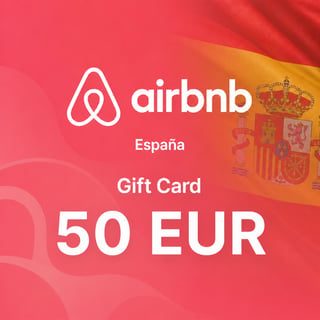 Cartão Presente Airbnb Espanha 50 EUR