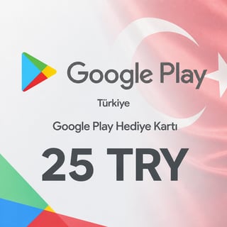 Google Play Türkiye Hediye Kartı 25 TRY