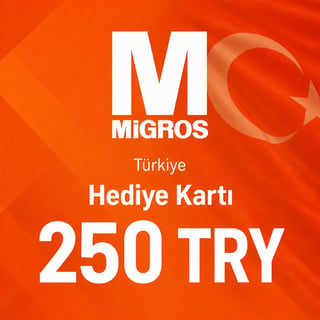 Migros Turkey Gift Card 250 TRY