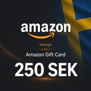 Amazon Svezia Gift Card 250 SEK
