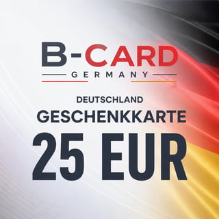B-Card Germany Gift Card 25 EUR