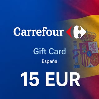 Cartão Presente Carrefour Espanha 15 EUR