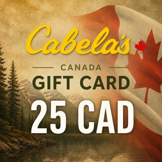 Cabela's Canada Gift Card 25 CAD