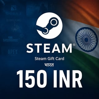 Steam भारत वॉलेट कोड 150 INR