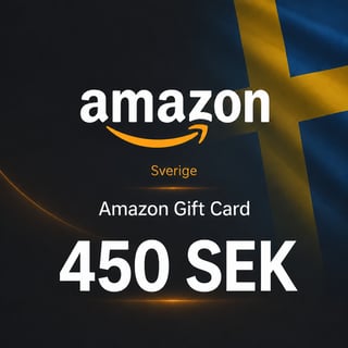 Amazon Sweden Gift Card 450 SEK