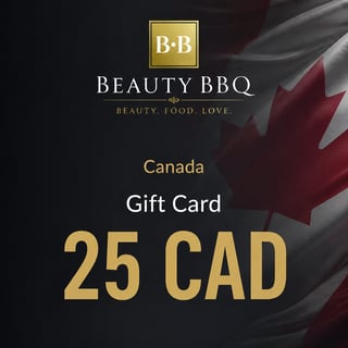 Beauty BBQ Canada Gift Card 25 CAD