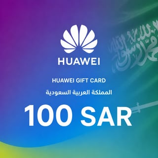 Huawei Səudiyyə Ərəbistanı Hədiyyə Kartı 100 SAR