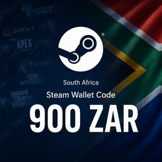Steam South Africa Wallet Code 900 ZAR