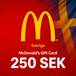 McDonald's Sweden Gift Card 250 SEK