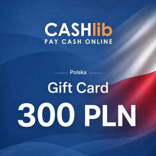 Tarjeta de regalo CASHlib Polonia 300 PLN
