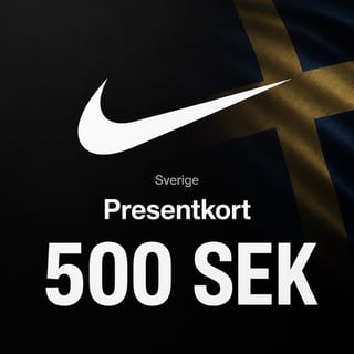 Nike İsveç Hediye Kartı 500 SEK