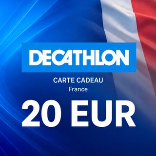 Tarjeta de regalo Decathlon Francia 20 EUR
