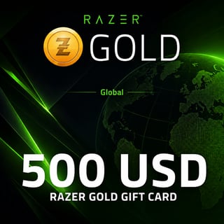 Razer Gold العالمية 500 دولار أمريكي