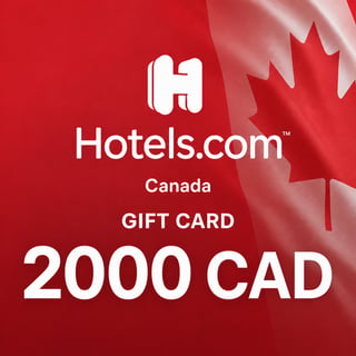Hotels.com Kanada Hediye Kartı 2000 CAD