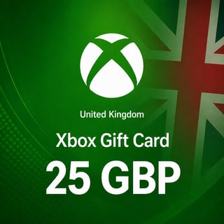 Carte Cadeau Xbox Royaume-Uni 25 GBP