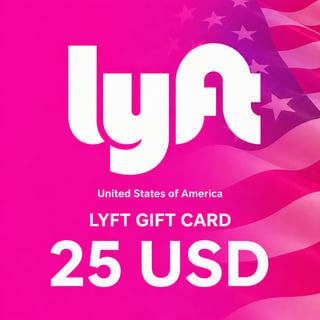 Lyft United States Gift Card 25 USD